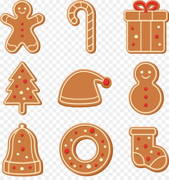 Стикер Пряничный человек