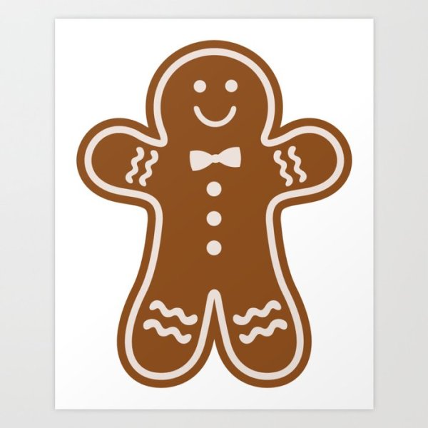 Нарисовать пряник