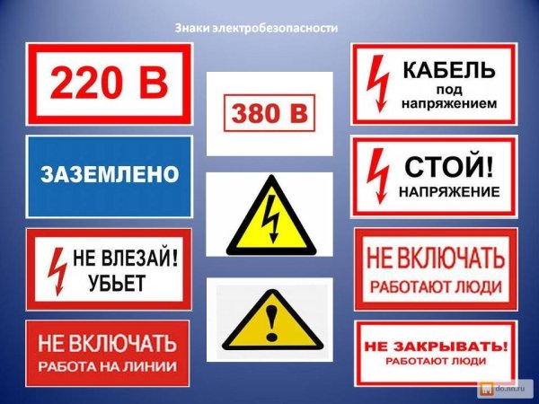 Таблички безопасности