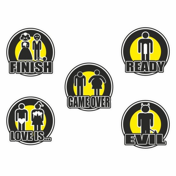 Эмодзи желтый круг