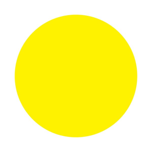 Желтый круг