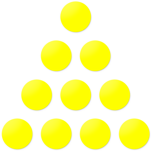 Желтый круг