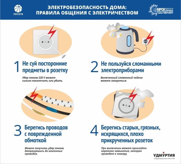 Правила электробезопасности в быту