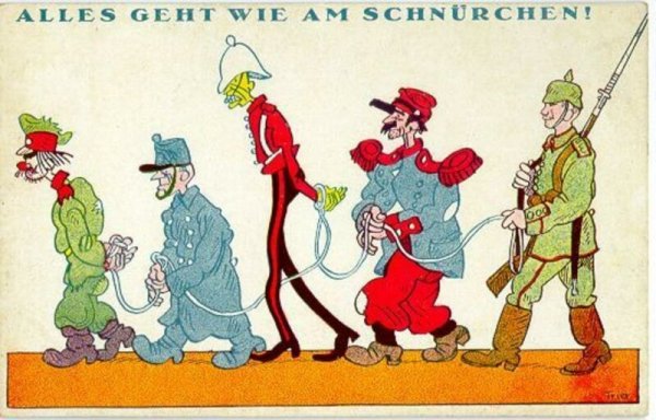 Интервенция карикатура