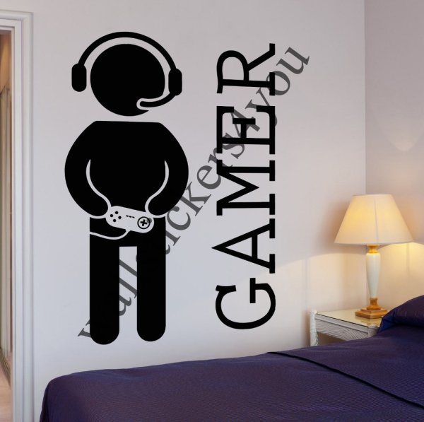 Наклейки на стену в комнату подростка мальчика