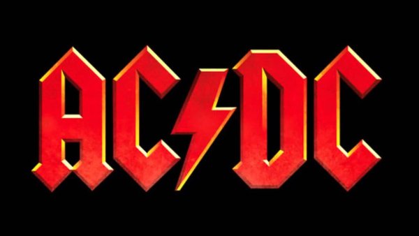 Группа AC/DC плакат с названием