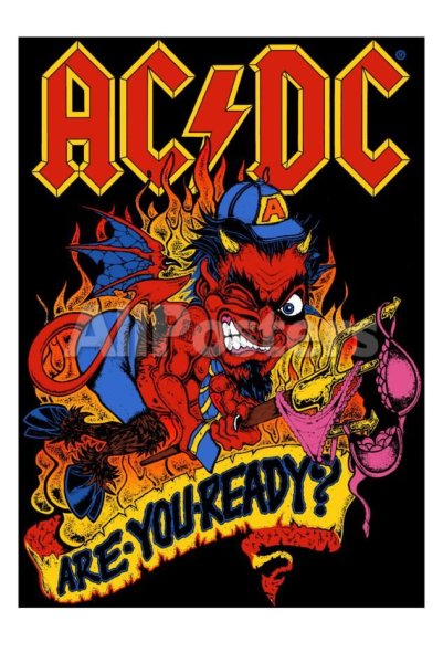 AC DC Постер
