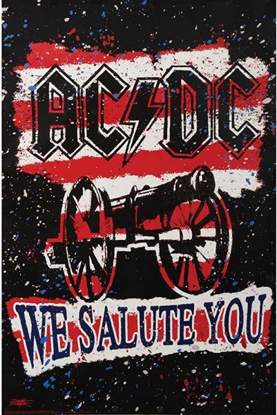 AC DC плакат