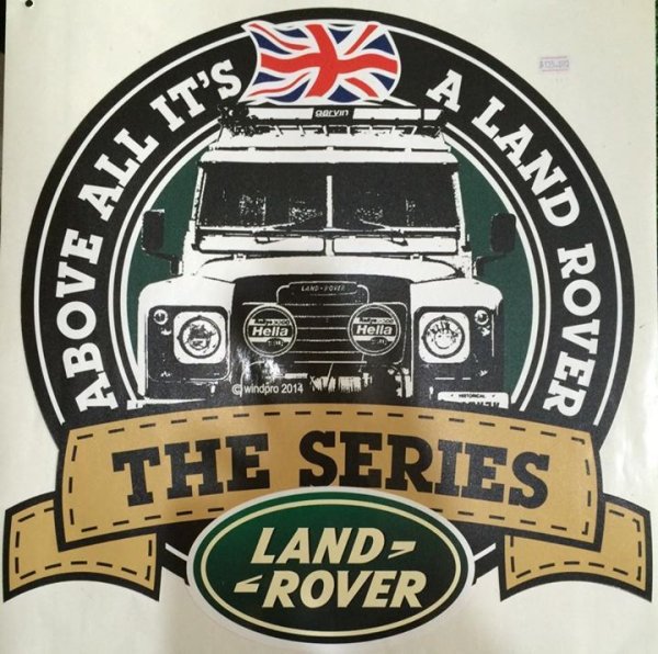 `Land Rover Defender наклейка 110