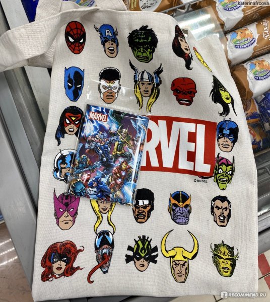 Наклейки из Пятерочки Марвел