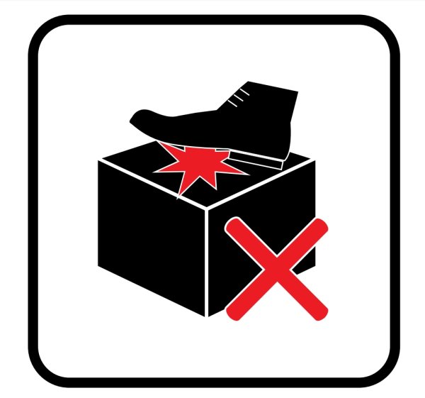 Наклейки на коробки хрупкое