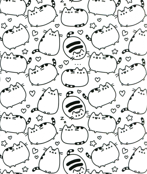 Стикеры для распечатки черно белые