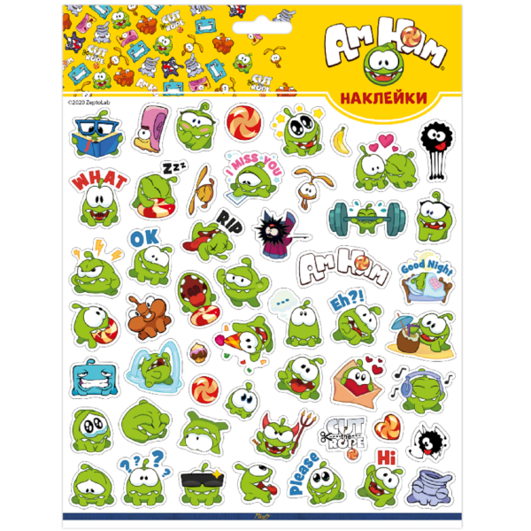 Наклейки ам Ням