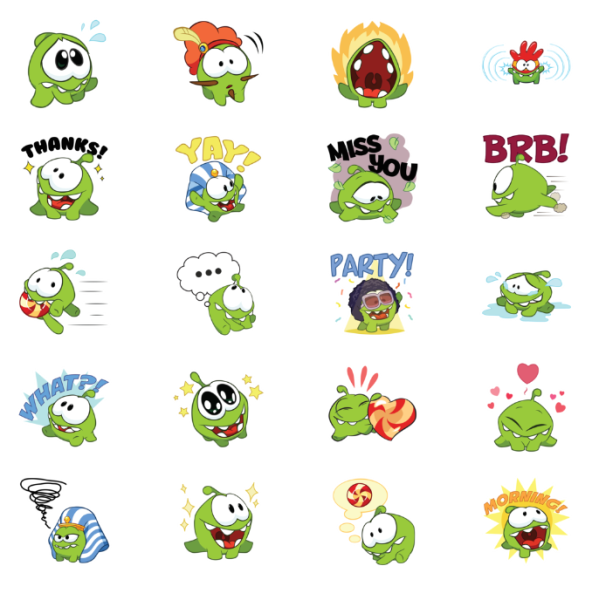 Стикеры для распечатки АМНЯМ