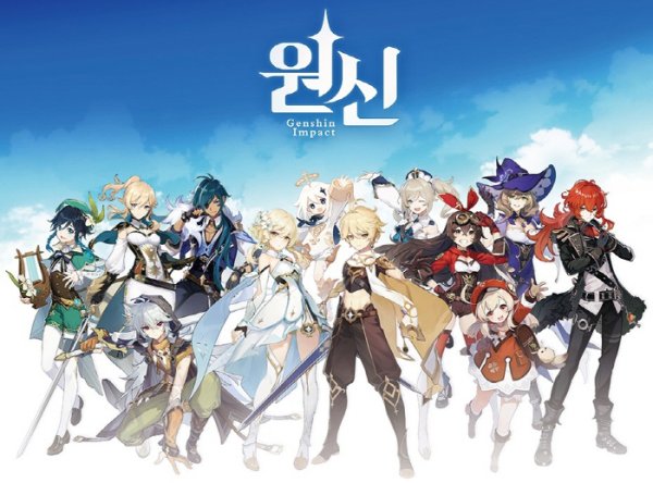 Все персонажи Геншин им пак