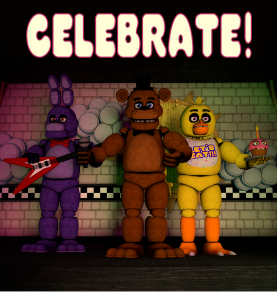 ФНАФ 1 Постер Фредди