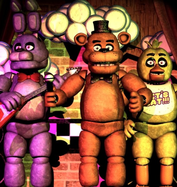 ФНАФ 1 Постер Фредди