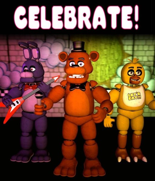 Плакат ФРЕДБЕРА И спринг Бонни