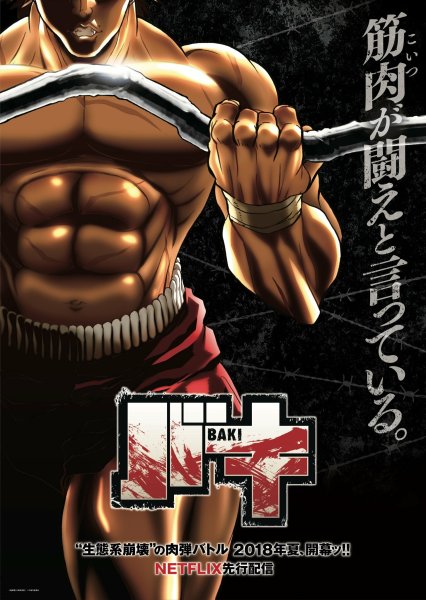 Аниме боец баки