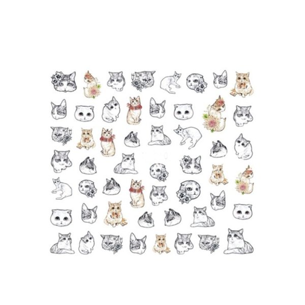 Наклейки котики