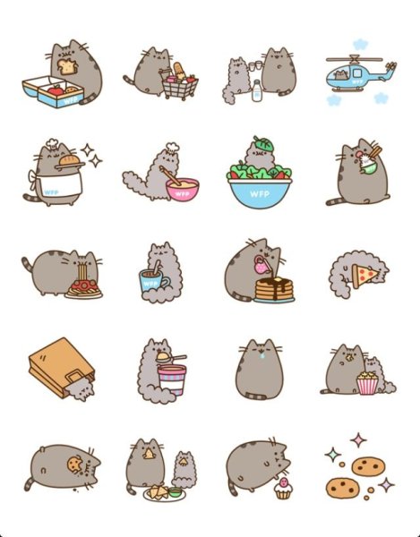 Кот Пушин Pusheen