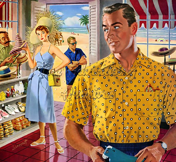 Постеры в стиле 60-х годов Америка