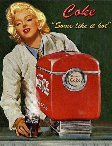 Coca Cola Винтаж ретро Постер