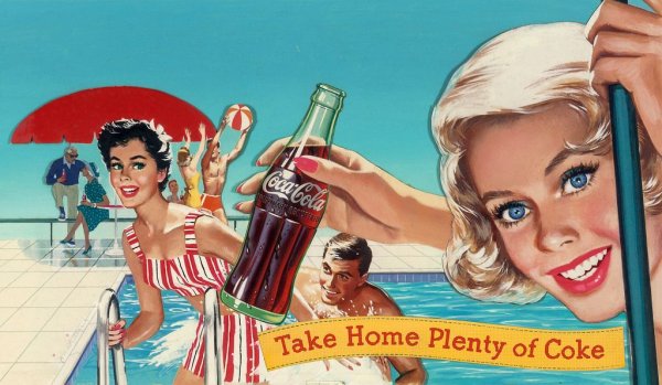 Coca Cola Старая реклама