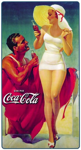 Реклама Кока колы 60-е