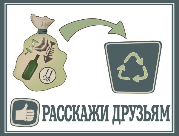 Эко Постер против мусора