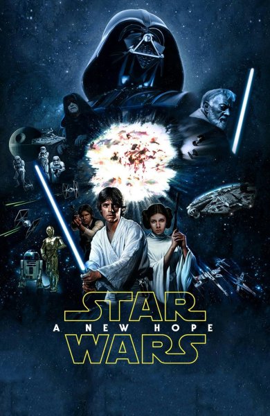 Ретро постеры Звездные войны