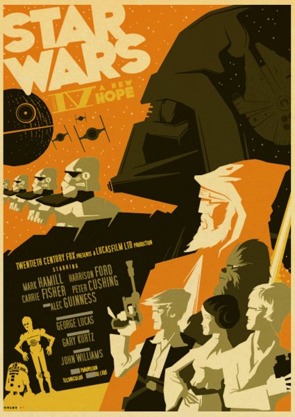 Агитационные плакаты империи Звездных войн
