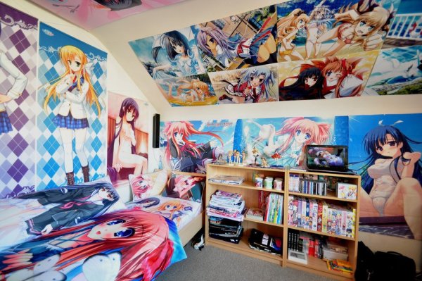 Комната отаку аниме