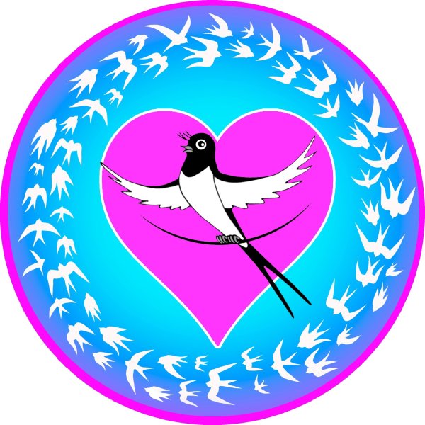 Синица мультяшная