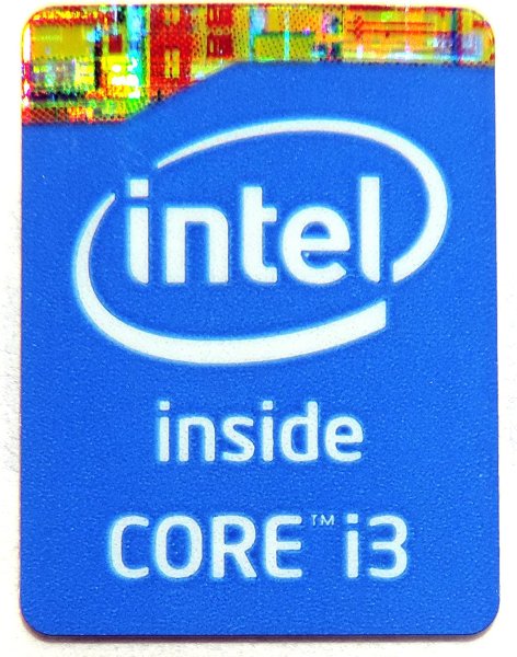 Процессор Intel Core i3 inside