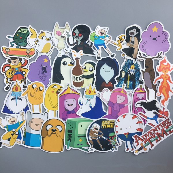 Стикеры Adventure time