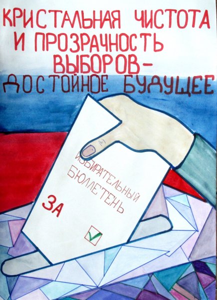 Выборы президента плакат