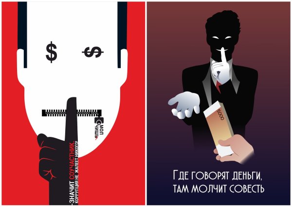 Антикоррупционный плакат
