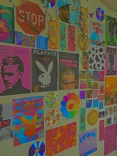 Идеи рисунков для украшения комнаты