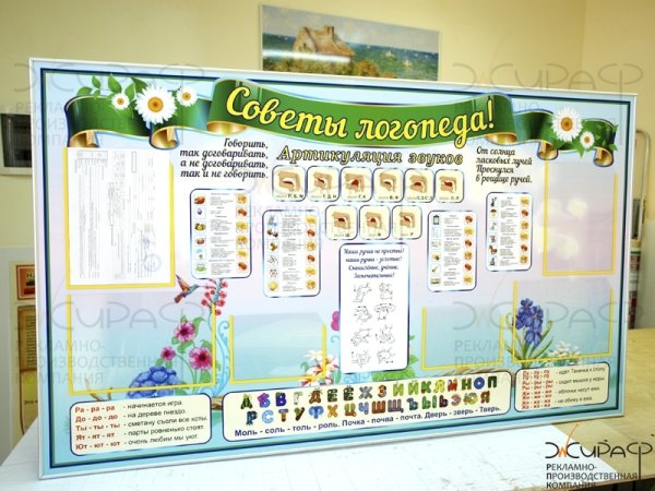Плакаты для школьного логопеда
