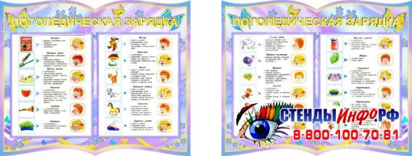 Уголок логопеда в школе материалы