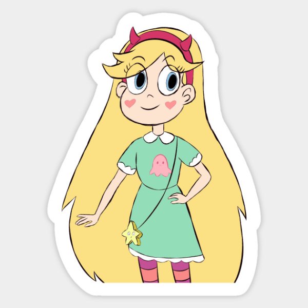 Стикеры Звездочка Баттерфляй