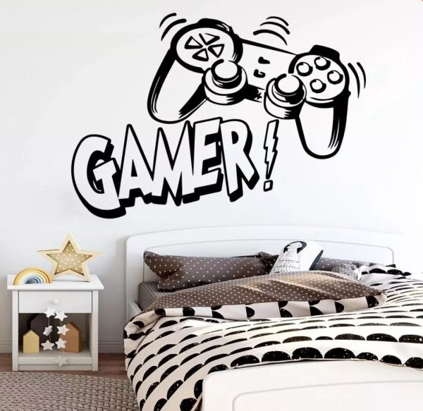 Наклейки на стену в подростковую комнату