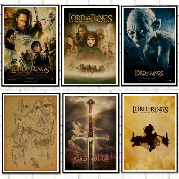 Наклейки Властелин колец