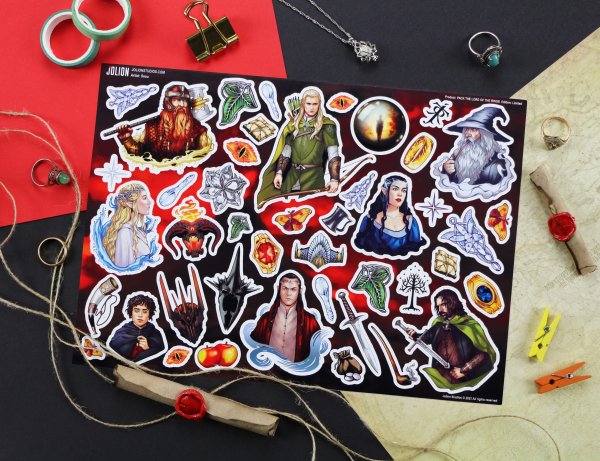 Наклейки Хоббит