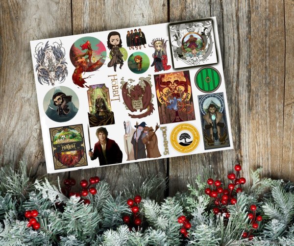 Наклейки Хоббит