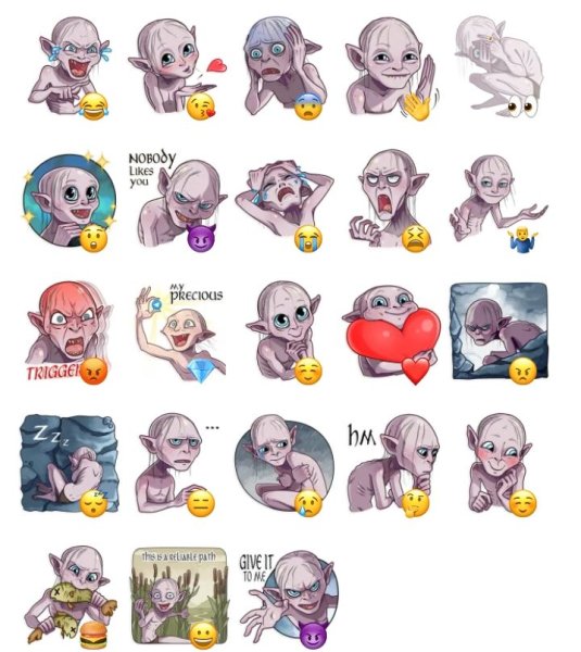 Тату в стиле Хоббит