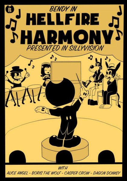 Bendy and the Ink Machine постеры