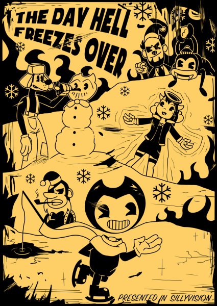 Bendy and the Ink Machine постеры