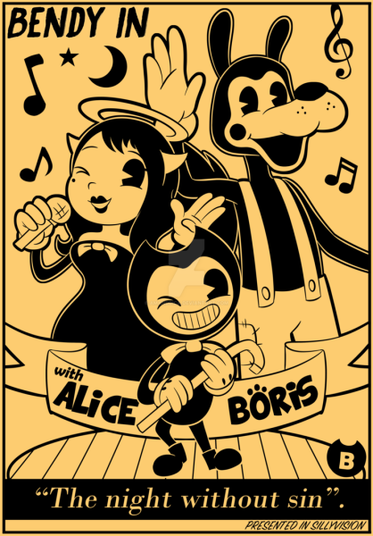 Bendy and the Ink Machine плакаты